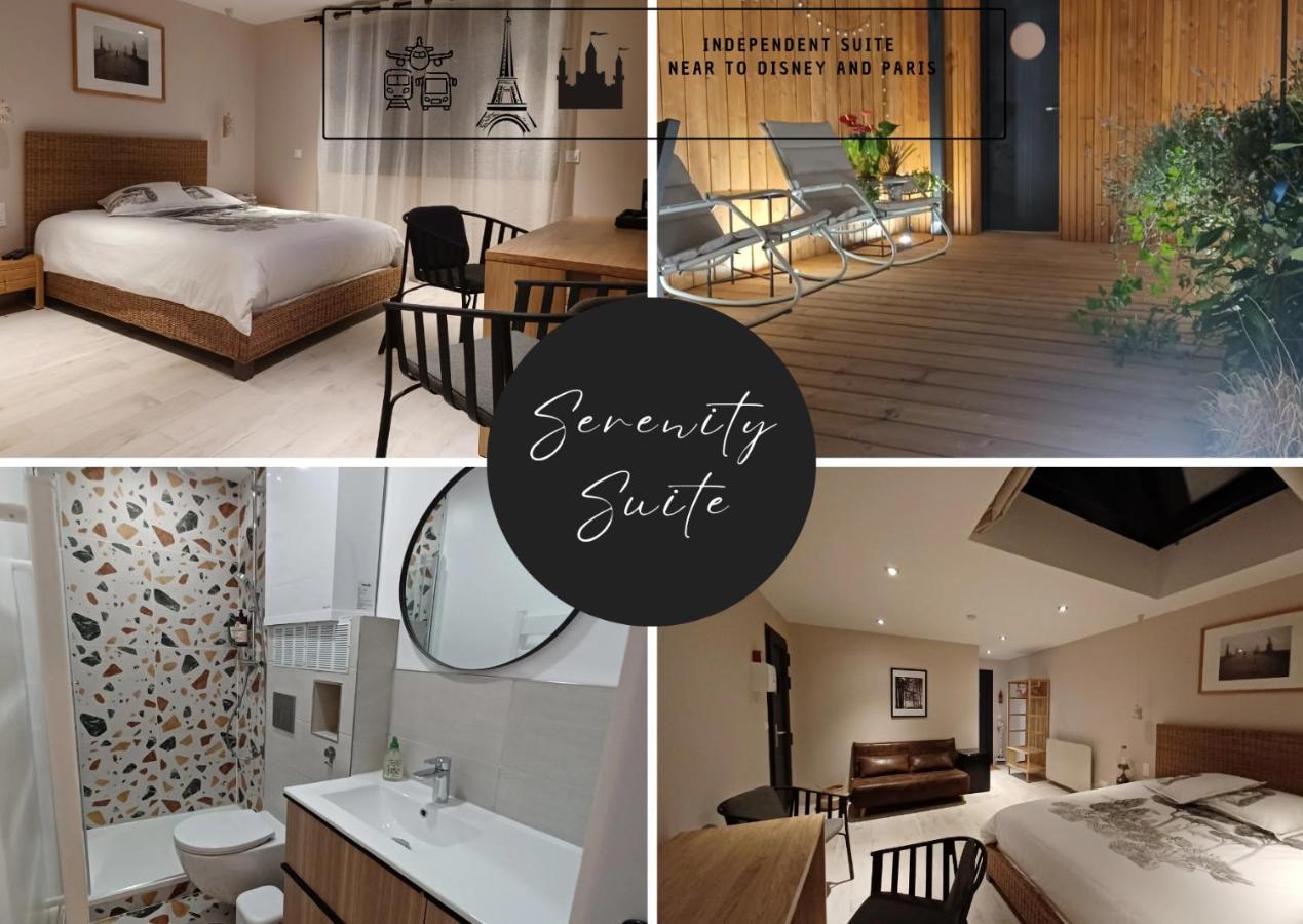 Serenity Indepedent Suite Near To Disneyland & Paris Bussy-Saint-Georges Zewnętrze zdjęcie